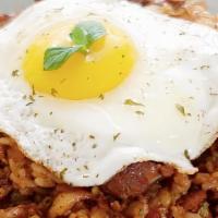 Bulgogi Kimch Bokkeumbap · Fried Rice With Bulgogi , Kimch And Fried Egg