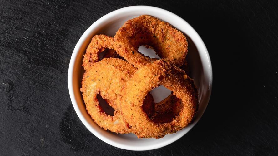 Side Onion Rings · Breaded & fried; the crispiest onion rings around! (235 cal)