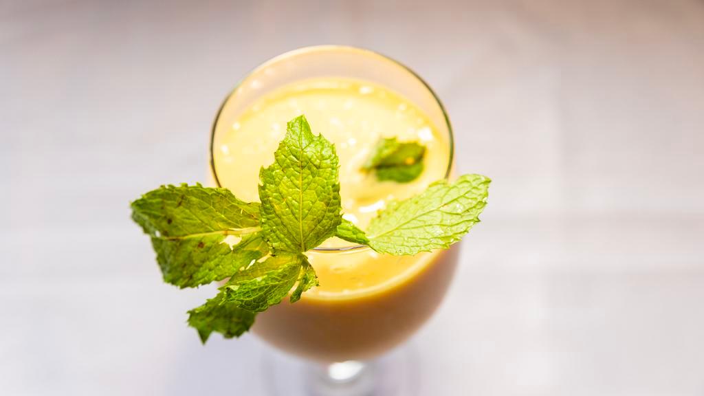 Lassi · Yogurt drink made sweet or salty, choice of mango, coconut, or mint.