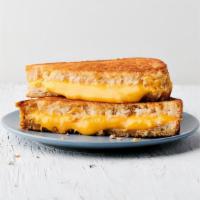 The Usual · American cheese on white bread.