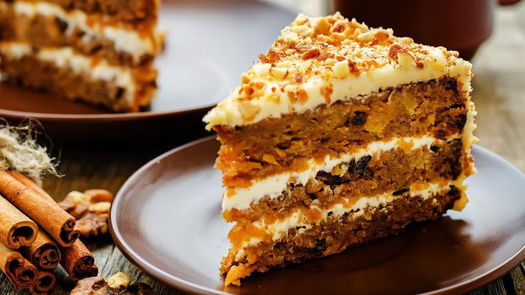 Carrot Cake · Classic carrot cake with a sweet cream cheese frosting.
