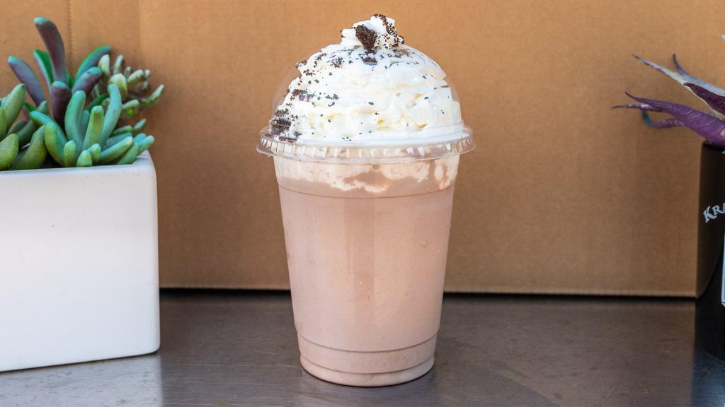 Oreo Chocolate Explosion (12 Oz) · Popular. Chocolate with whipped cream and Oreo crumbles served hot or cold.
