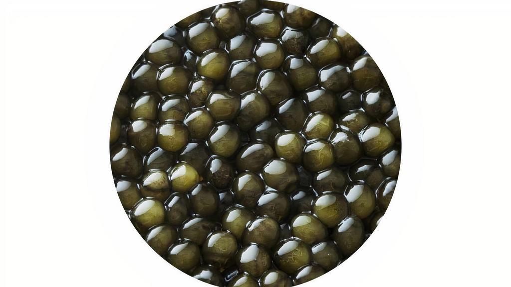 Imperial Osetra Caviar · Imperial Osetra caviar has big size pearls with a brilliant light brown color and has a pronounced, pleasingly nutty finish on the pallet. It's perfect for a food pairing or just to enjoy it by itself with a mother of pearl spoon.