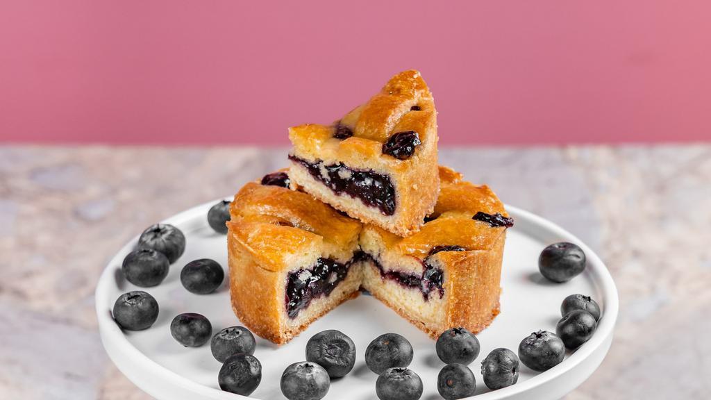 Blueberry Tart · It's filled with a delicious blueberry filling.