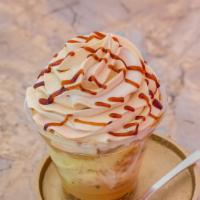Dulce De Leche Cup · Our thick creamy caramel combined with our specialized Dominican cake and topped off with ou...