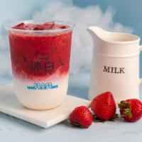 Fresh Strawberry Milk · Fresh Strawberry with Fresh Milk