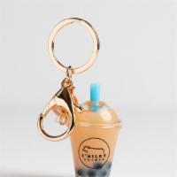 I'Milky Keychain (Blue Straw) · I'Milky keychain is unique. The bubble inside of the bubble tea moves.