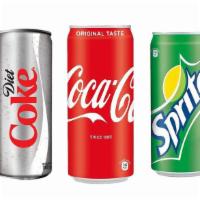 Soda · (Coke/Diet Coke/Sprite/Club Soda)