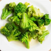 Fresh Sautéed Broccoli · Fresh cut broccoli sautéed in fresh garlic and olive oil.