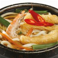 Udon · Seafood udon.