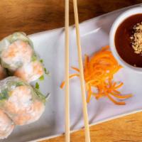 Fresh Summer Rolls · poached shrimp, vermicelli, lettuce, bean sprouts, basil, served with hoisin-peanut sauce