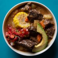 Sancocho Soup · Colombian Traditional Soup made out of Short Rib, Chicken and Veggies