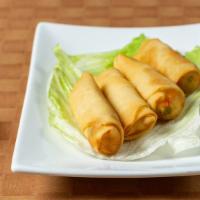 Spring Roll · hand roll w assorted vegetable spring 4pc