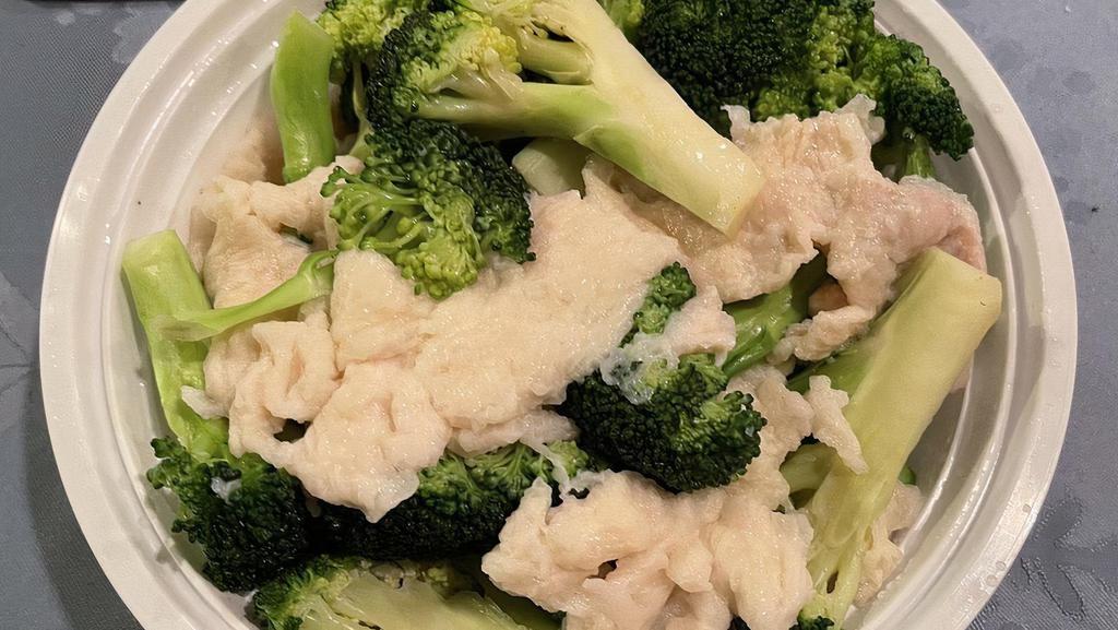 Chicken With Broccoli Diet · Served with brown rice or white rice. All dishes served steamed, choice white, brown, or garlic sauce on the side.