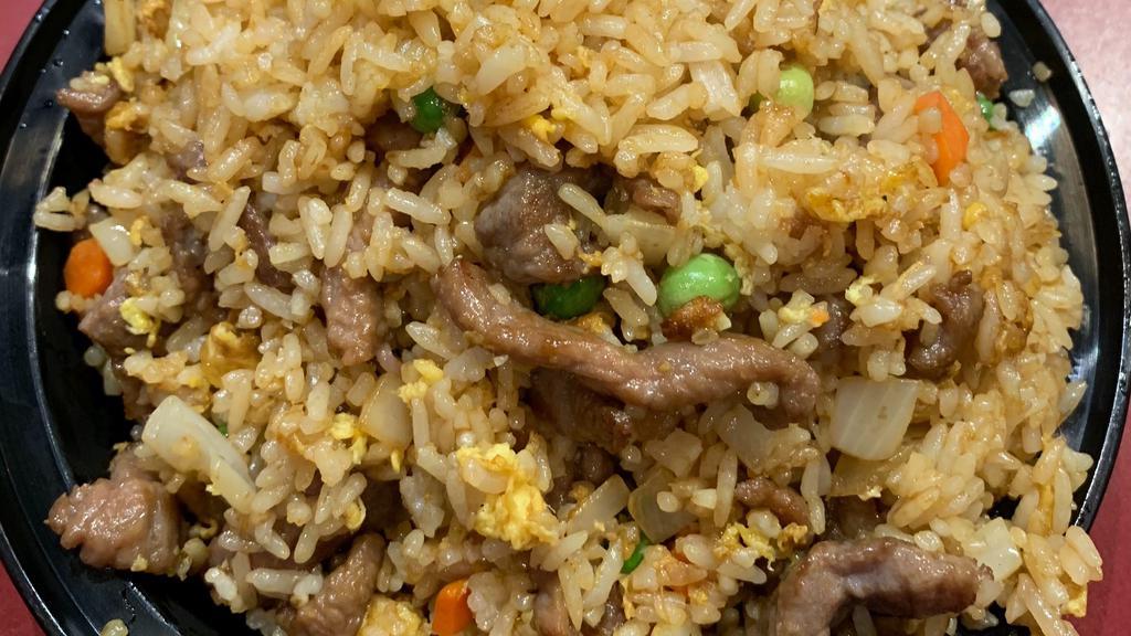 Beef Fried Rice 牛炒饭 · 