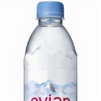 Evian · Still water. France import from sources near Évian-les-Bains, on the south shore of Lake Gen...