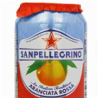 Blood Orange San Pellegrino · Made from oranges and blood oranges from Italy that get their unique color and taste from th...