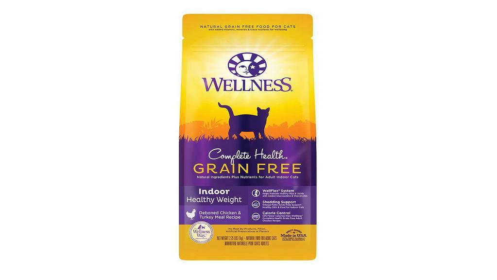 Wellness Complete Health Grain Free Dry Cat Food, Healthy Weight, Indoor, Adult, Chicken , 2.5 Lb · Wellness Complete Health Grain Free Dry Cat Food, Healthy Weight, Indoor, Adult, Chicken Recipe, Made in USA, Natrural, Added Vitamins and Minerals 2.5 lbs