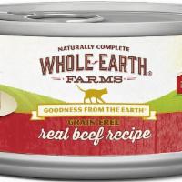 Whole Earth Farms Grain Free Recipe Beef Cat Food, 2.75 Oz, Beef, (10Count) · Whole Earth Farms Grain Free Recipe beef cat food, 2.75 oz, Beef, (10 Count).
