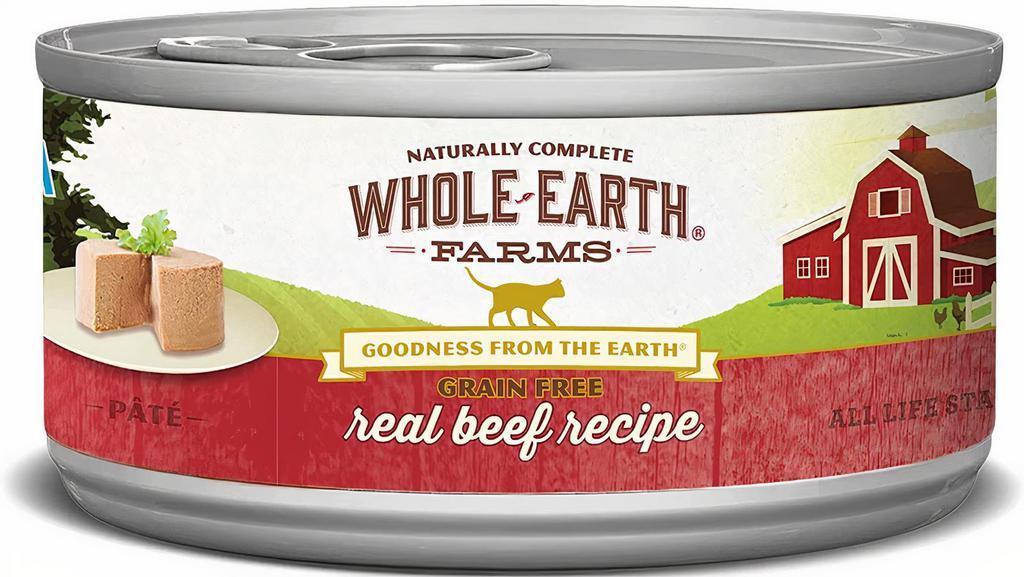 Whole Earth Farms Grain Free Recipe Beef Cat Food, 2.75 Oz, Beef, (10Count) · Whole Earth Farms Grain Free Recipe beef cat food, 2.75 oz, Beef, (10 Count).