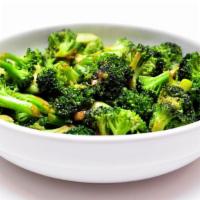 Sauteed Broccoli · Seasoned Broccoli, cooked in oil over heat.