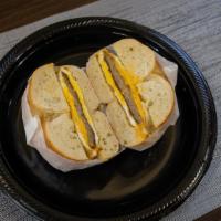 Sausage, 2 Eggs, Cheese Sandwich · 