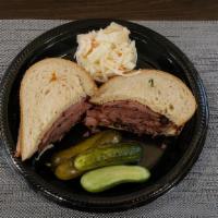 Pastrami (Delicious) · Sliced to perfection - on rye.