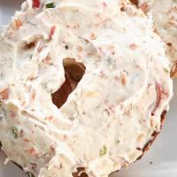 Bagel With Flavored Cream Cheese · 