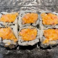 Spicy Yellowtail Roll · Spicy.