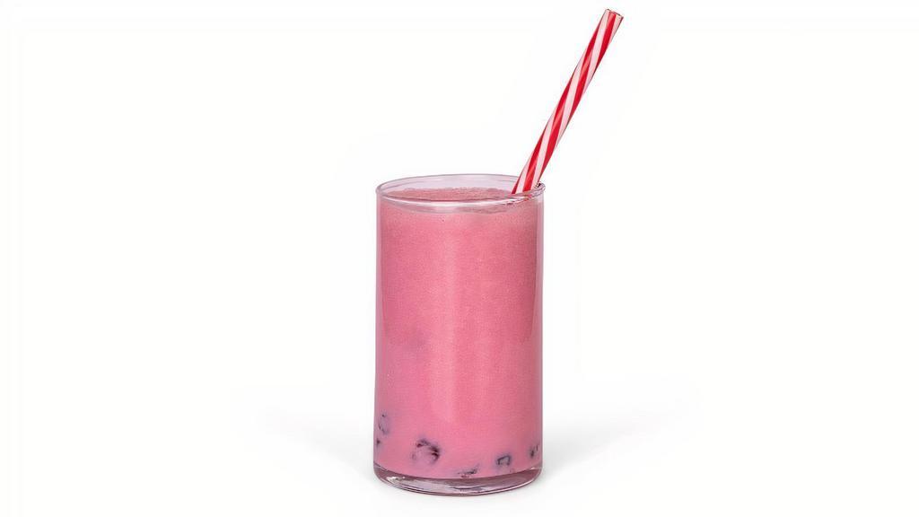 Triple Berry Sensation Smoothie · Raspberry, blueberry, strawberry, cranberry juice.