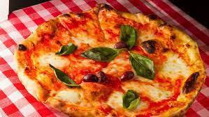 Pinzza Napoletana · Eight oz pinzza crust, four oz pinzza marinara sauce, four oz mozzarella, 1/3 oz Italian gra...
