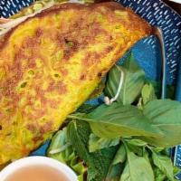 Vietnamese Pancake · Pork belly, shrimp. yellow bean.