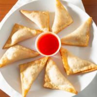 Cheese Crab Meat Wontons · 8 piece.