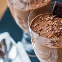 Chocolate Mousse · Decadent chocolate mousse.