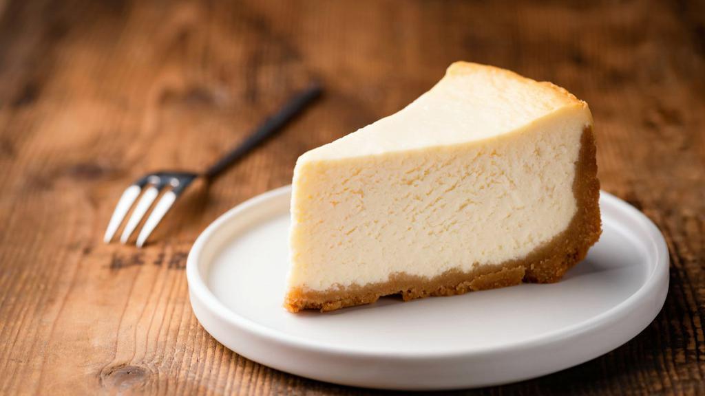 Ny Cheesecake · Creamy cheesecake.