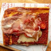 Pizza Prosciutto - Regular Price · Pizza Margherita with Prosciutto di Parma and cherry tomatoes