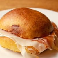 Pan Brioche Ripiena · Prosciutto di Parma or Mortadella Bologna or Prosciutto Cotto (ham) on our soft brioche bun....