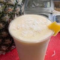 Piña Colada Smoothie · Pineapple, Banana, Shredded Coconut, Coconut water