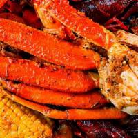 The Perfect Storm · ½lb snow crab legs 1lb shrimp head off 1lb black mussel.