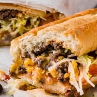Chopped Cheese Sandwich · Comes with lettuce, and tomato. & Mayonnaise