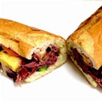 Grilled Pastrami Sandwich · Come  grilled pastrami, Cheese lettuce tomato, and Mayonnaise