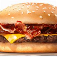 Bacon Cheeseburger · Comes with cheese, Lettuce, Tomato, Bacon, and Mayonnaise