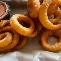Onion Rings · Deep-fried onions.