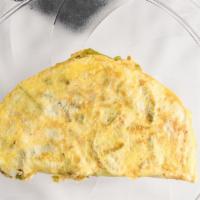 Country Omelette · w/ bacon, ham, sausage & yellow American cheese