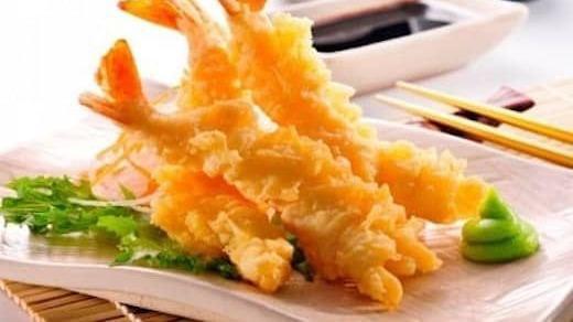 Shrimp Tempura · Deep fried shrimp and vegetable.