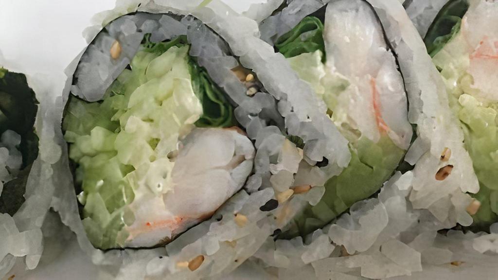 Boston Roll · Shrimp, lettuce, cucumber & mayo.