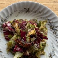 Charred Octopus · olive, fennel, treviso, pistou