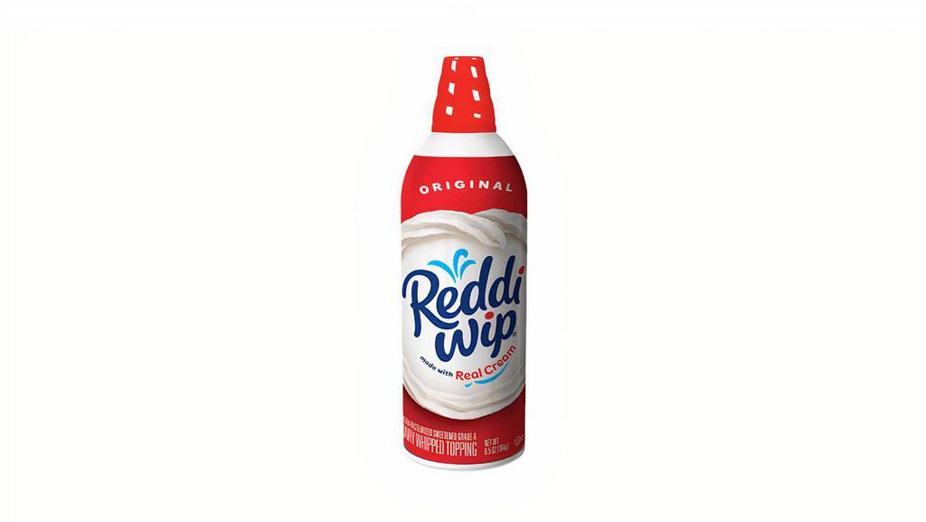 Reddi - Original Whipped Cream (7 Oz) · Original adds the great taste of real dairy whipped topping to your favorite fruit, coffee, cocoa, or dessert—without adding hydrogenated oils like the other guys.