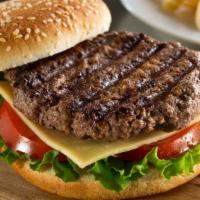 Barbeque Cheeseburger · BBQ flavored cheeseburger to make your burger a little more juicy.