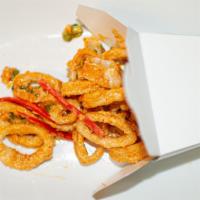 Kung Pao Calamari · Asian sweet chili, peanuts